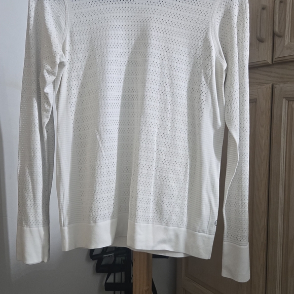 Lululemon Athletica White Crew Neck Sweater - Picture 4 of 6